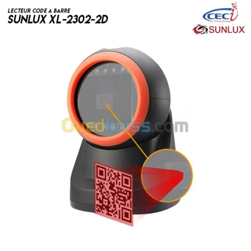 Lecteur code à barre Sunlux 2D