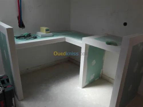 BA13, PVC, PLACOPLATRE, DÉMONTABLES