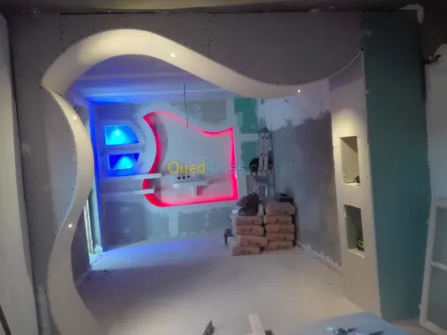 BA13, PVC, PLACOPLATRE, DÉMONTABLES