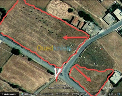 Vente Terrain Bordj bou arreridj Ghilassa