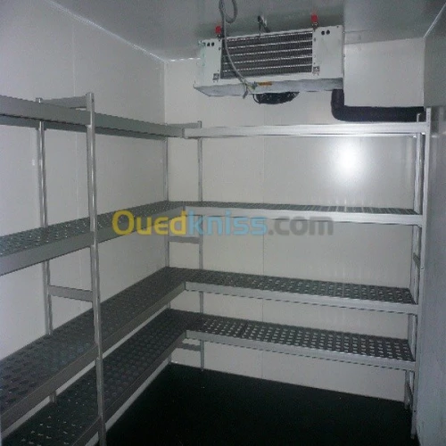 Réalisation des chambres froides