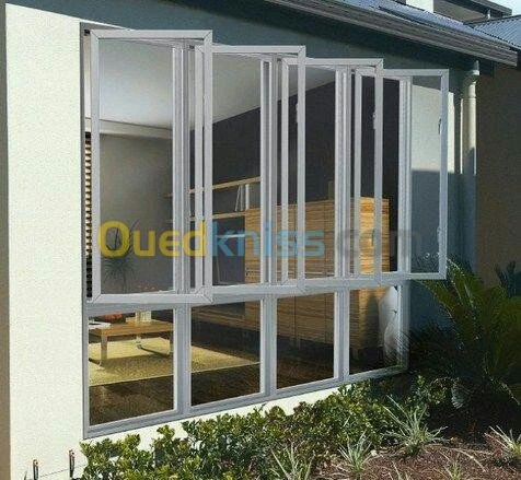 Travaux aluminium et séparation de bur