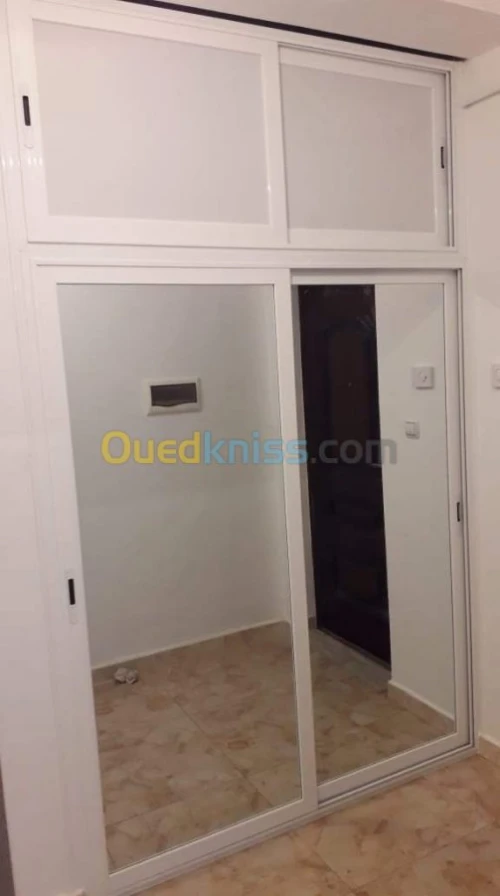 Travaux aluminium et séparation de bur