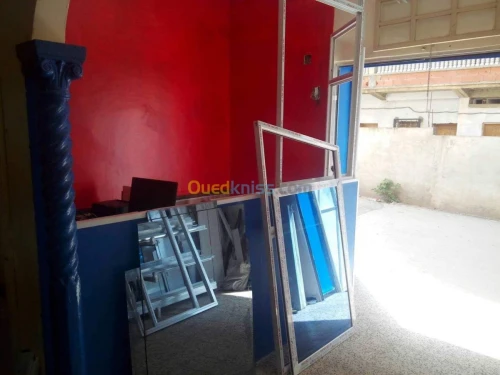 Travaux aluminium et séparation de bur