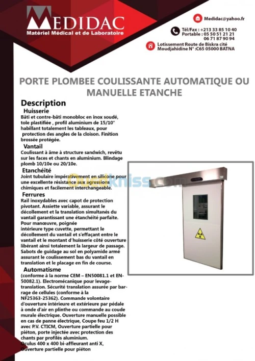 Porte hospitalier antibactériens 