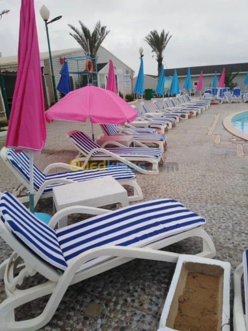 Parasol transat chaise