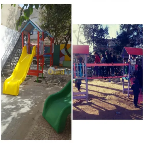 fabrication tout les air de jeux enfan
