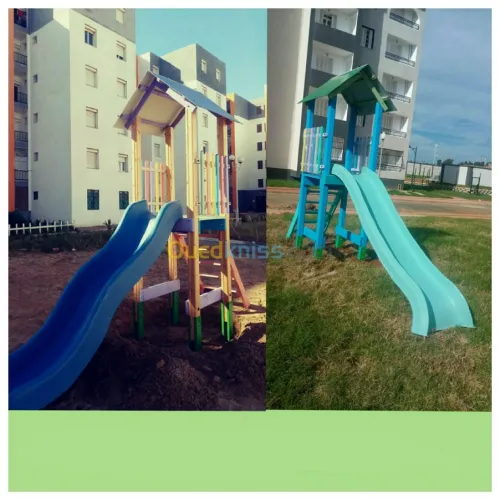 fabrication tout les air de jeux enfan