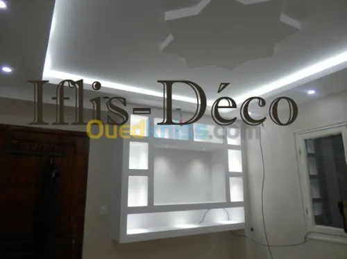 placo platre et peinture décoratif