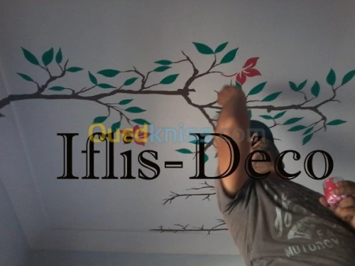 placo platre et peinture décoratif