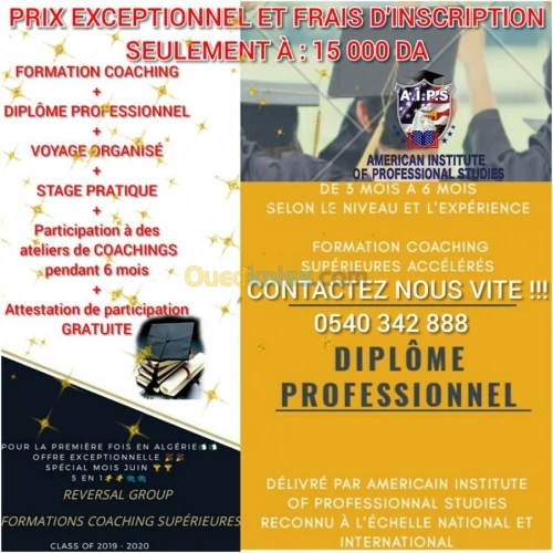 FORMATION COACHING DIPLOME