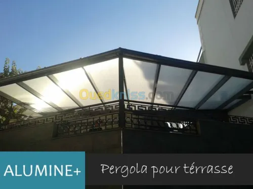 ALumine+ Pergola Véranda pour terrasse