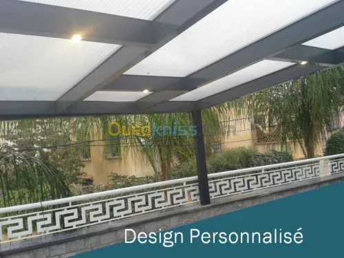 ALumine+ Pergola Véranda pour terrasse