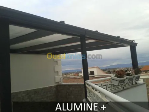 ALumine+ Pergola Véranda pour terrasse