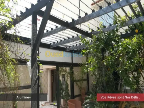 ALumine+ Pergola Véranda pour terrasse