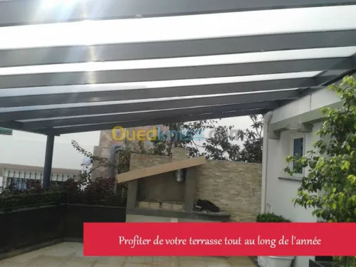 ALumine+ Pergola Véranda pour terrasse