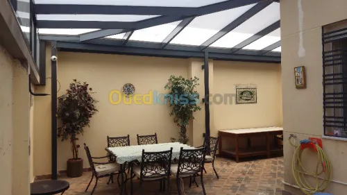 ALumine+ Pergola Véranda pour terrasse