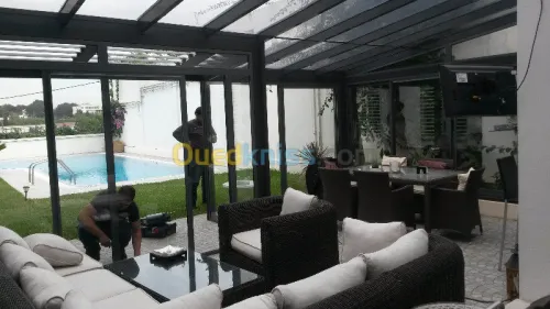 ALumine+ Pergola Véranda pour terrasse