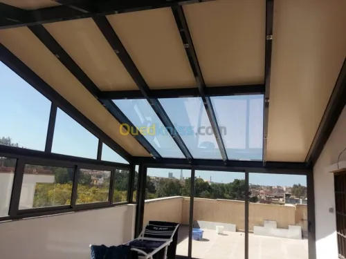 ALumine+ Pergola Véranda pour terrasse