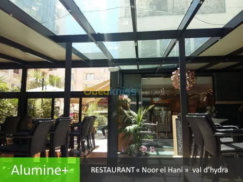 ALumine+ Pergola Véranda pour terrasse