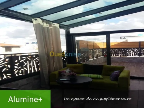 ALumine+ Pergola Véranda pour terrasse