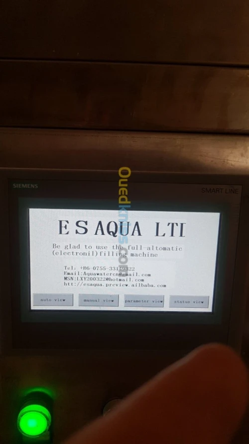 Remplisseuse automatique  liquide 