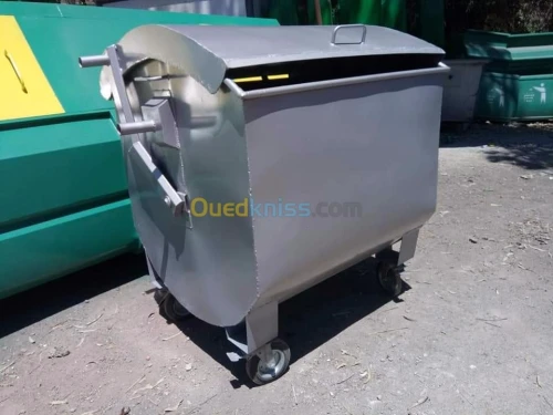 Fabrication bac à ordure métallique 