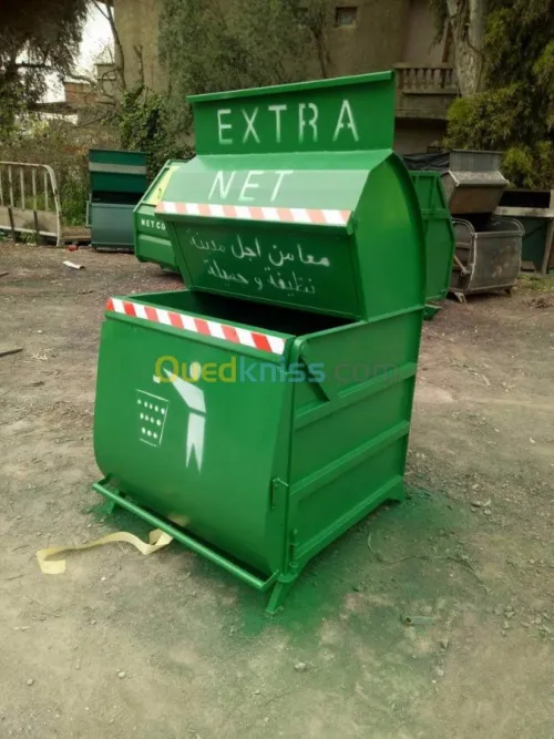 Fabrication bac à ordure métallique 