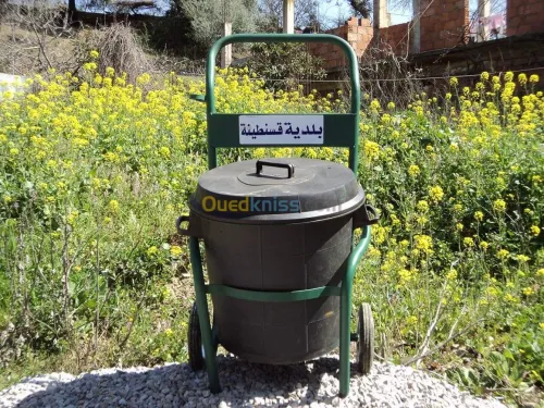 Fabrication bac à ordure métallique 