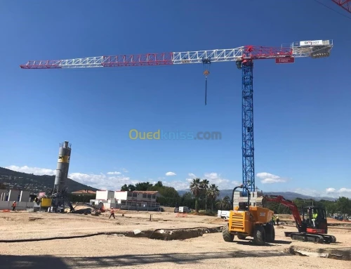 VENTE CENTRALES A BETON - GRUES A TOUR