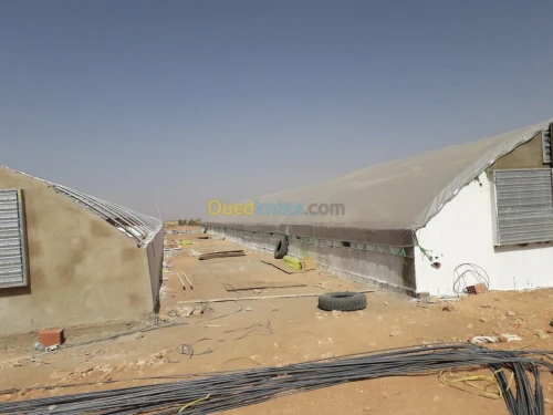 بيع وتركيب بيوت لتربية الدواجن