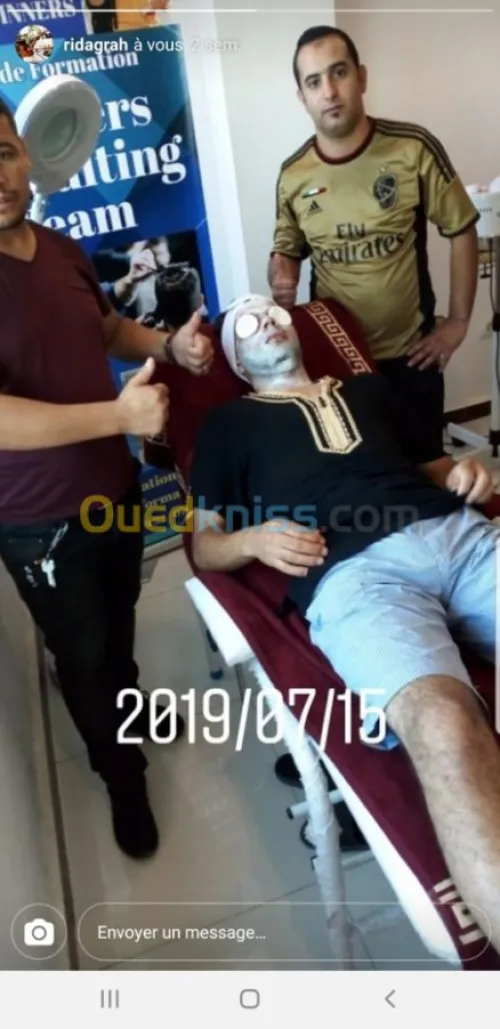 Coiffure homme & hébergement 