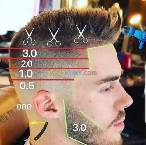 Coiffure homme & hébergement 