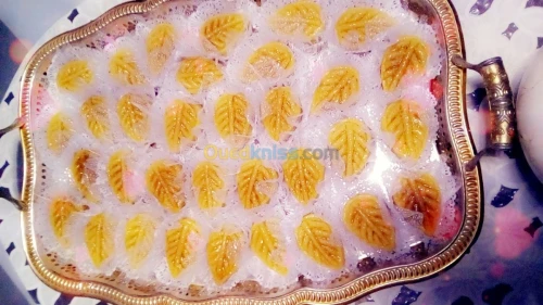 Travail des gâteaux orientale 