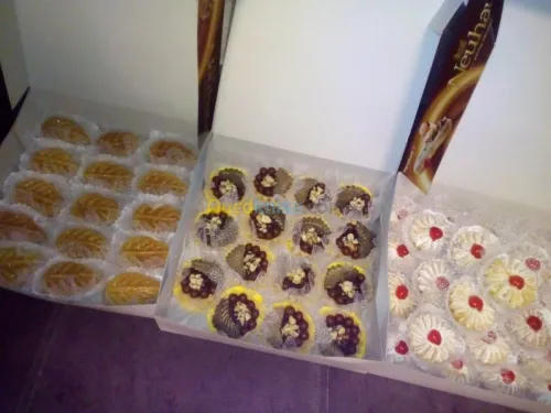 Travail des gâteaux orientale 
