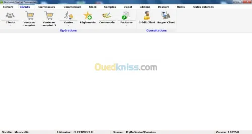 Logiciel Gestion Stock et Commerciale (Version Pro)