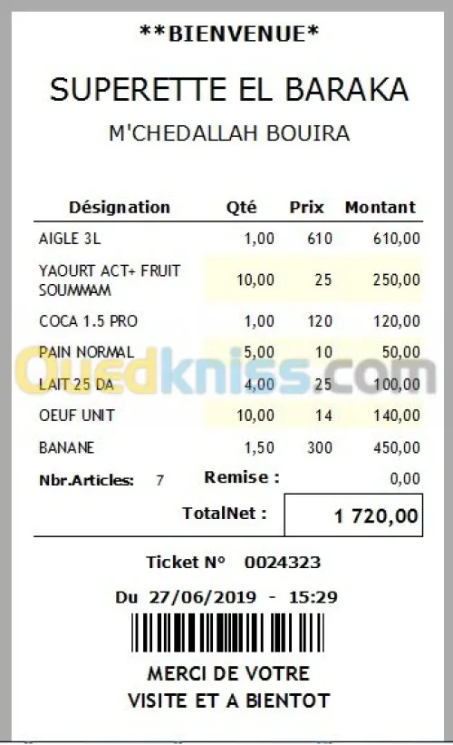 Logiciel Gestion Stock et Commerciale (Version Pro)