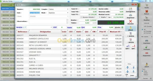 Logiciel Gestion Stock et Commerciale (Version Pro)