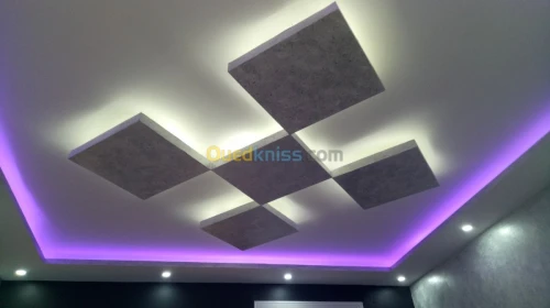 placo plâtre décoration