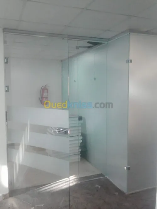 Cabine de douches italiene en verre