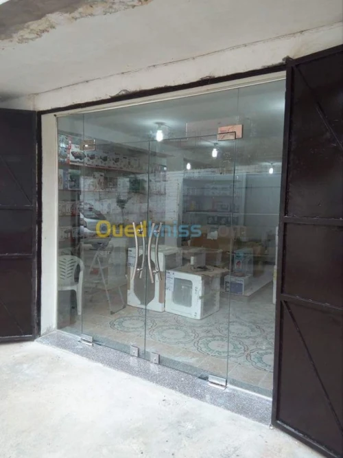 Cabine de douches italiene en verre