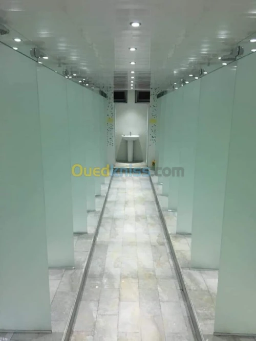 Cabine de douches italiene en verre
