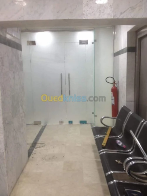 Cabine de douches italiene en verre