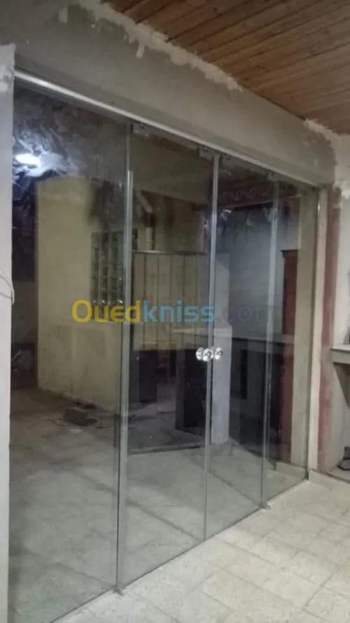Cabine de douches italiene en verre