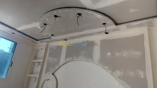 Placo plâtre BA13 Revêtement interieur