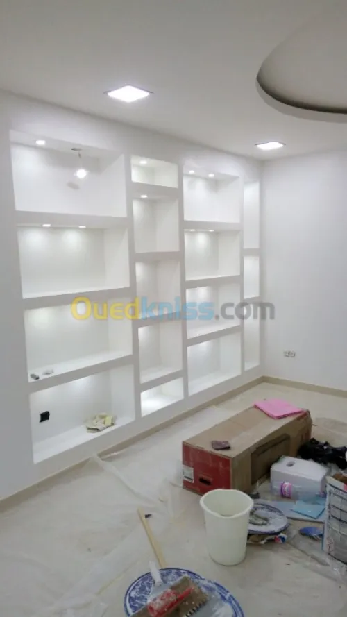 Placo plâtre BA13 Revêtement interieur