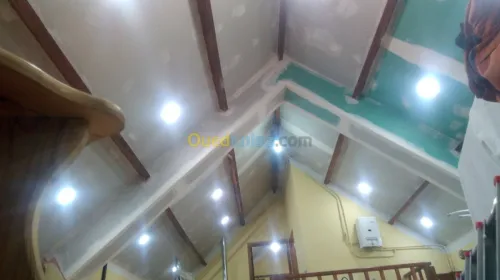 Placo plâtre BA13 Revêtement interieur