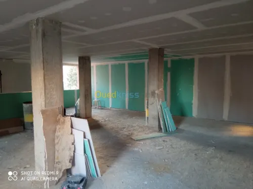 Placo plâtre BA13 Revêtement interieur