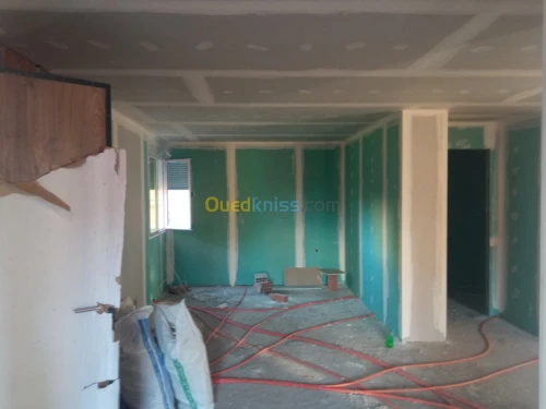 Placo plâtre BA13 Revêtement interieur