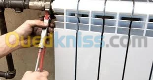 الترصيص الصحي والتدفئة المركزيةplomberie